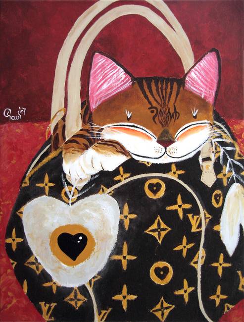 Singapore cat art, Love & Valour