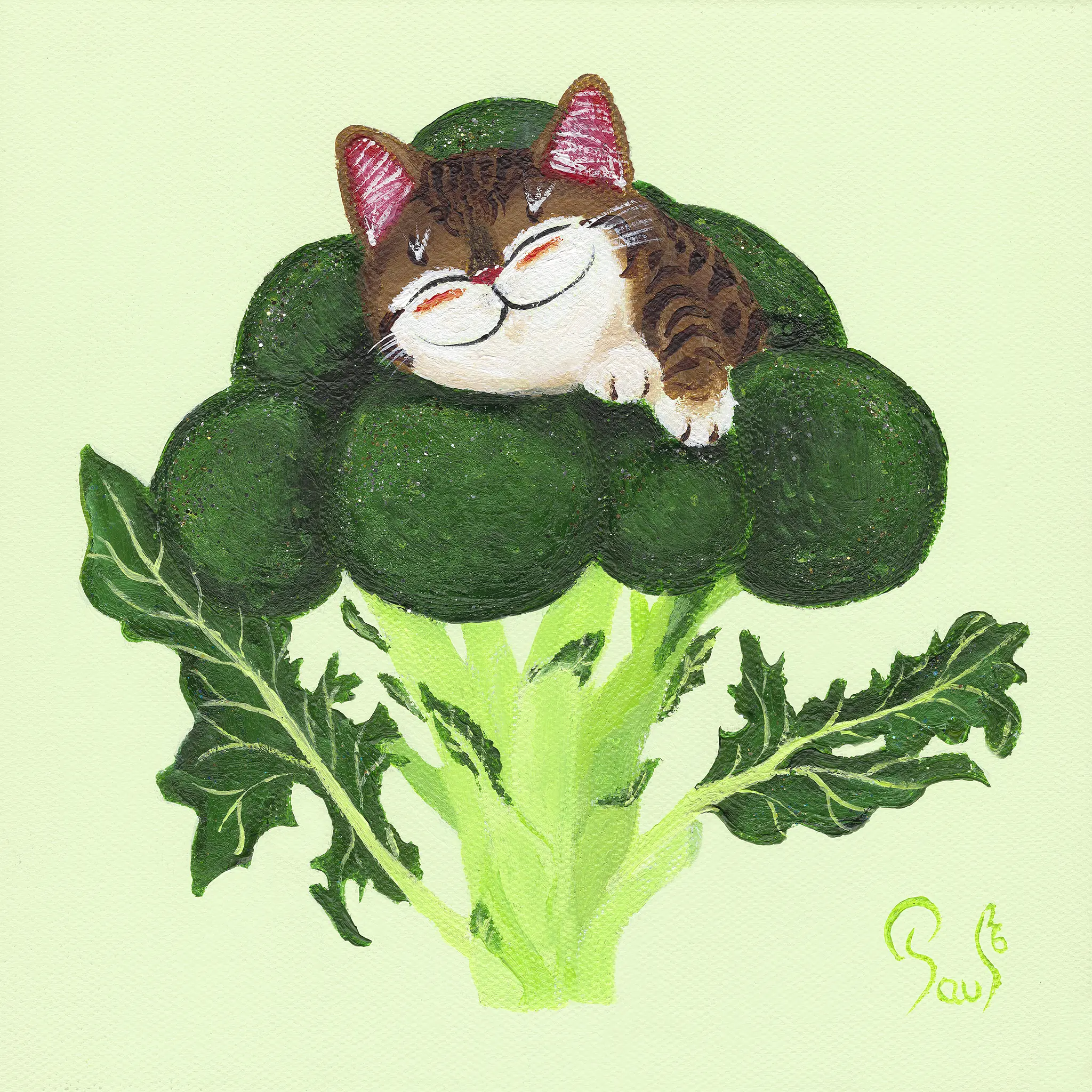 Singapore cat art, Hide And Seek