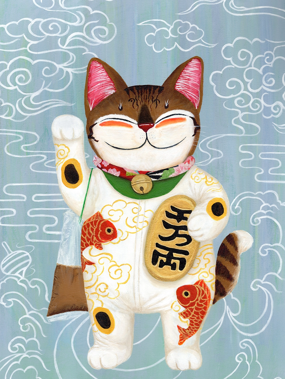 Singapore cat art, Woven Dreams