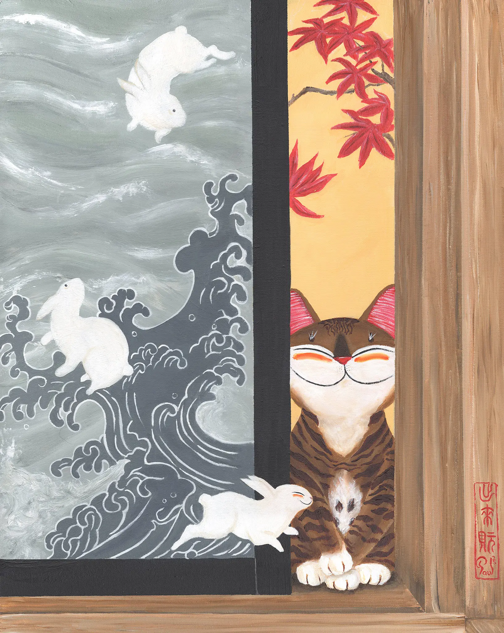 Singapore cat art, Time to Play