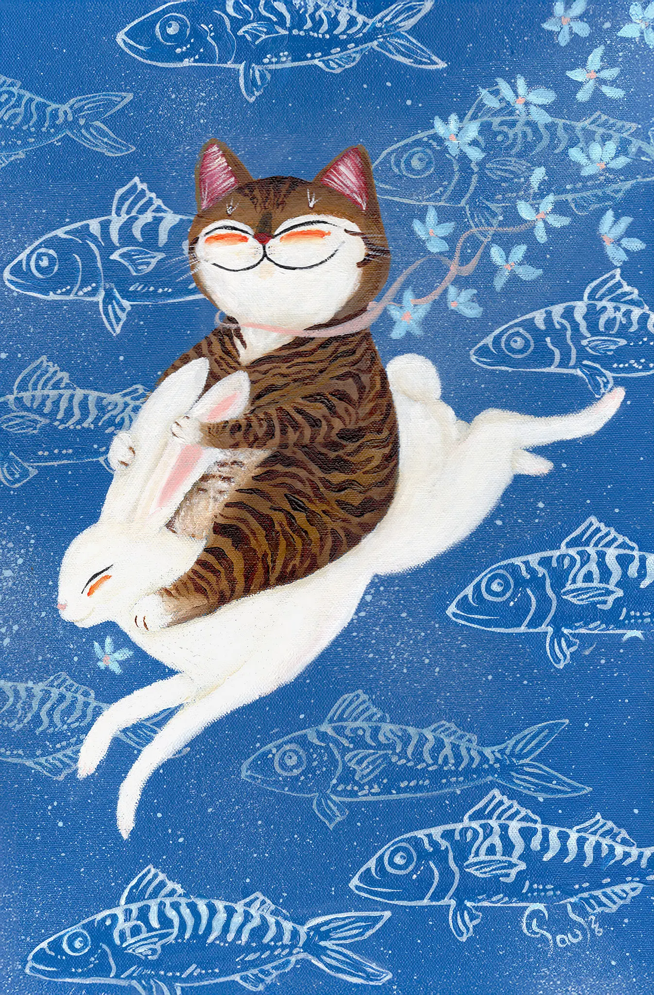 Singapore cat art, World Without Edges