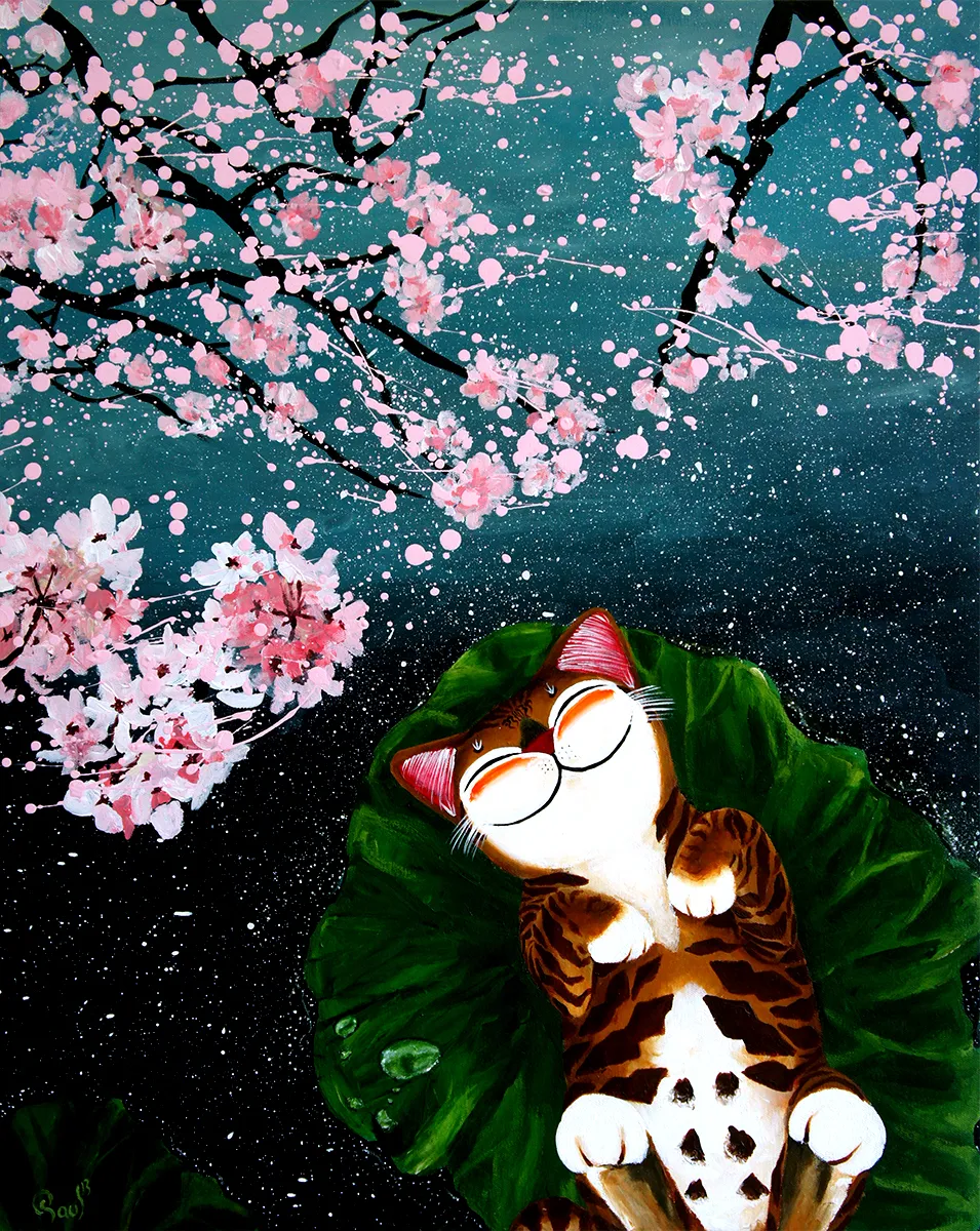 Singapore cat art, A Lullaby