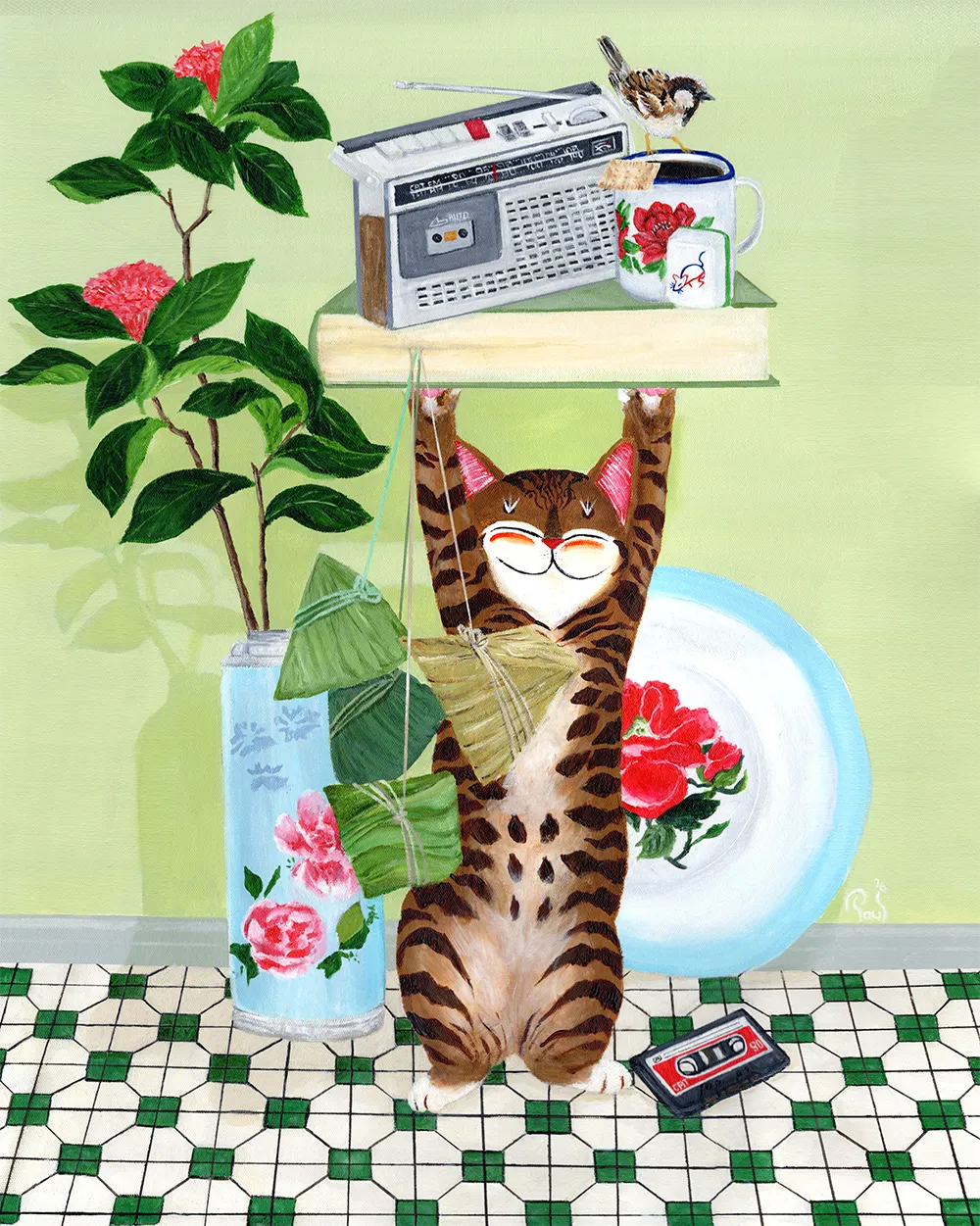 Singapore cat art, A Map of You