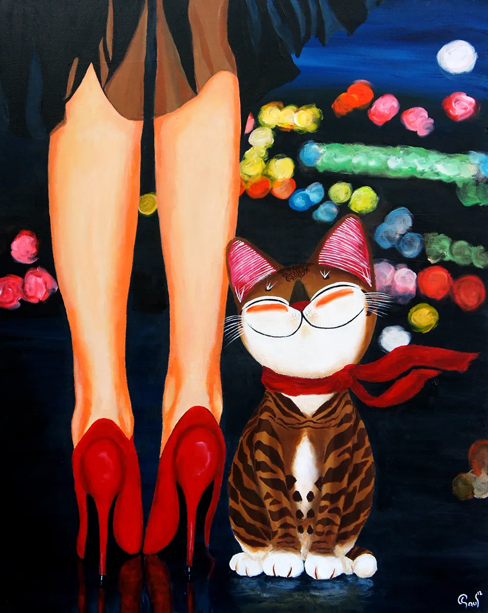 Singapore cat art, The Cat Night Out