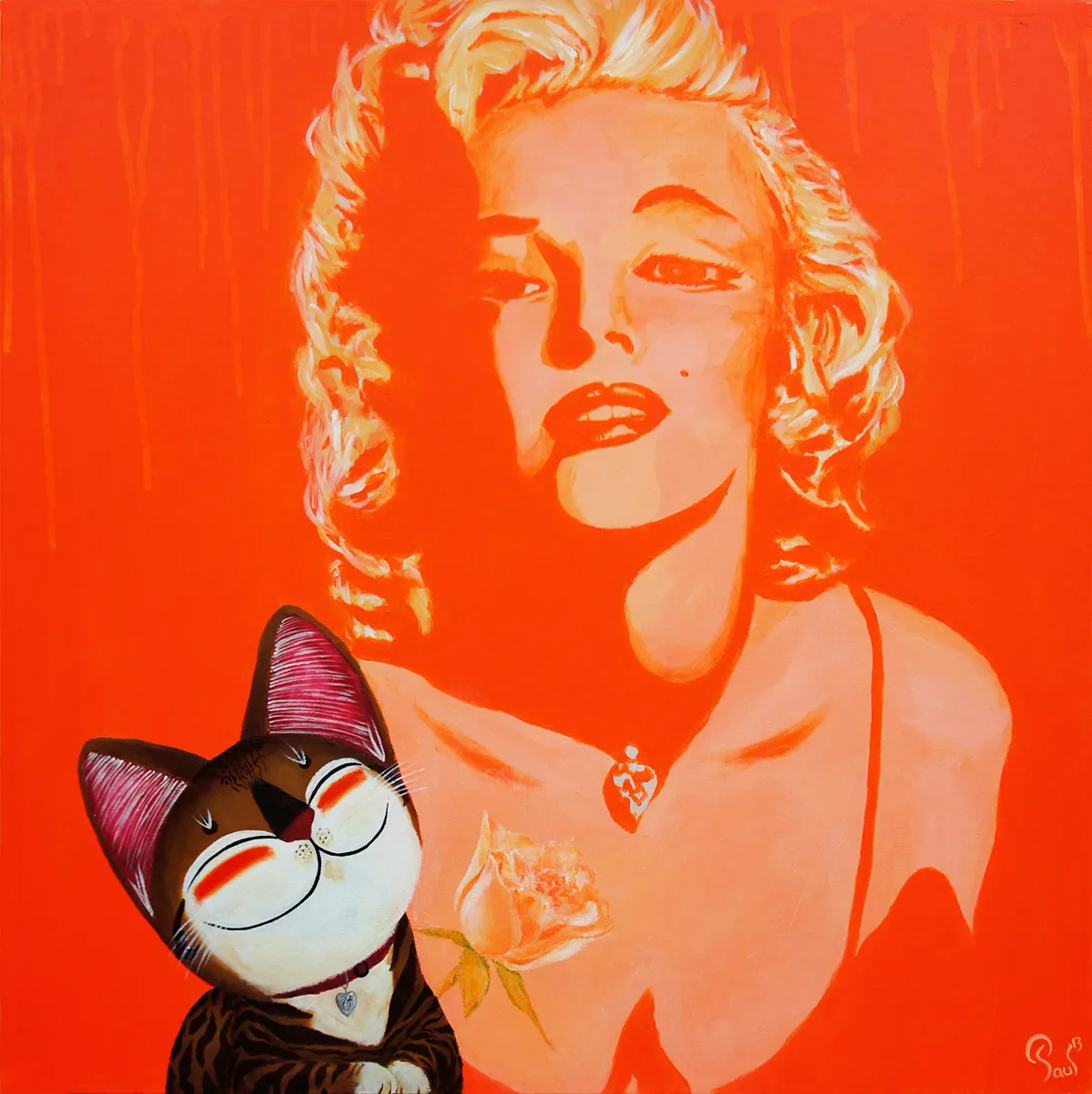 Singapore cat art, Find a Way to you