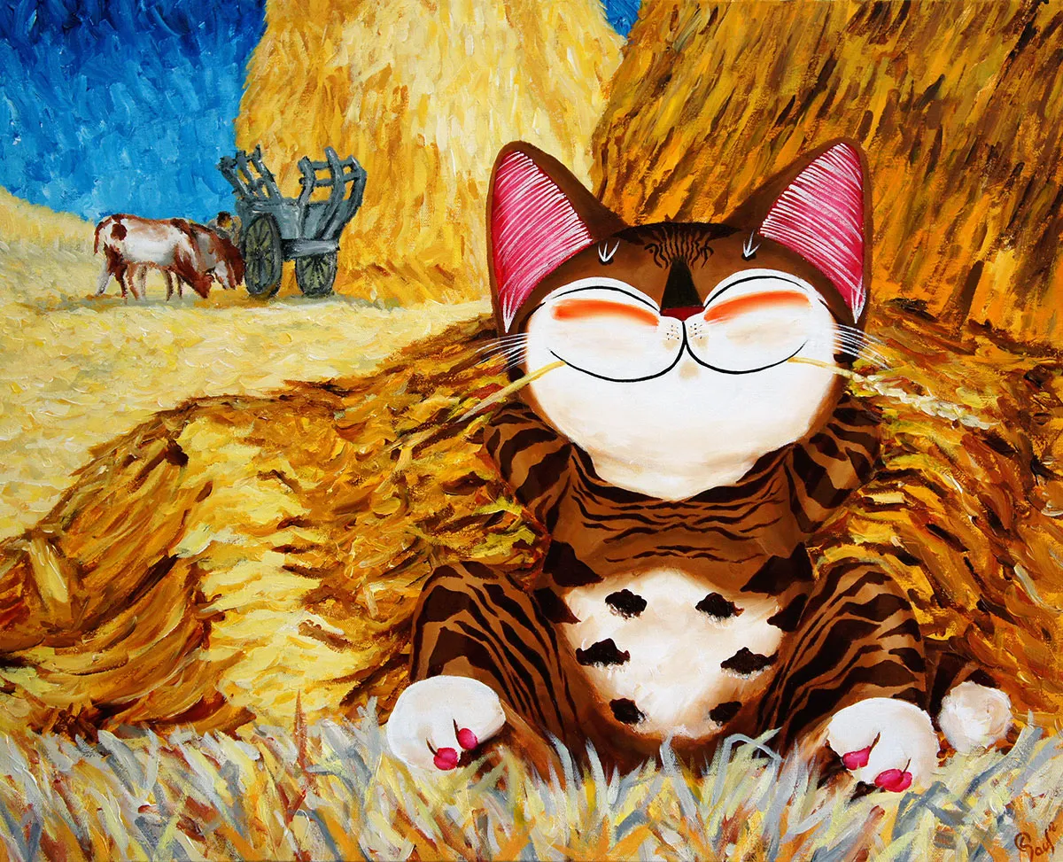 Singapore cat art, The Road Home